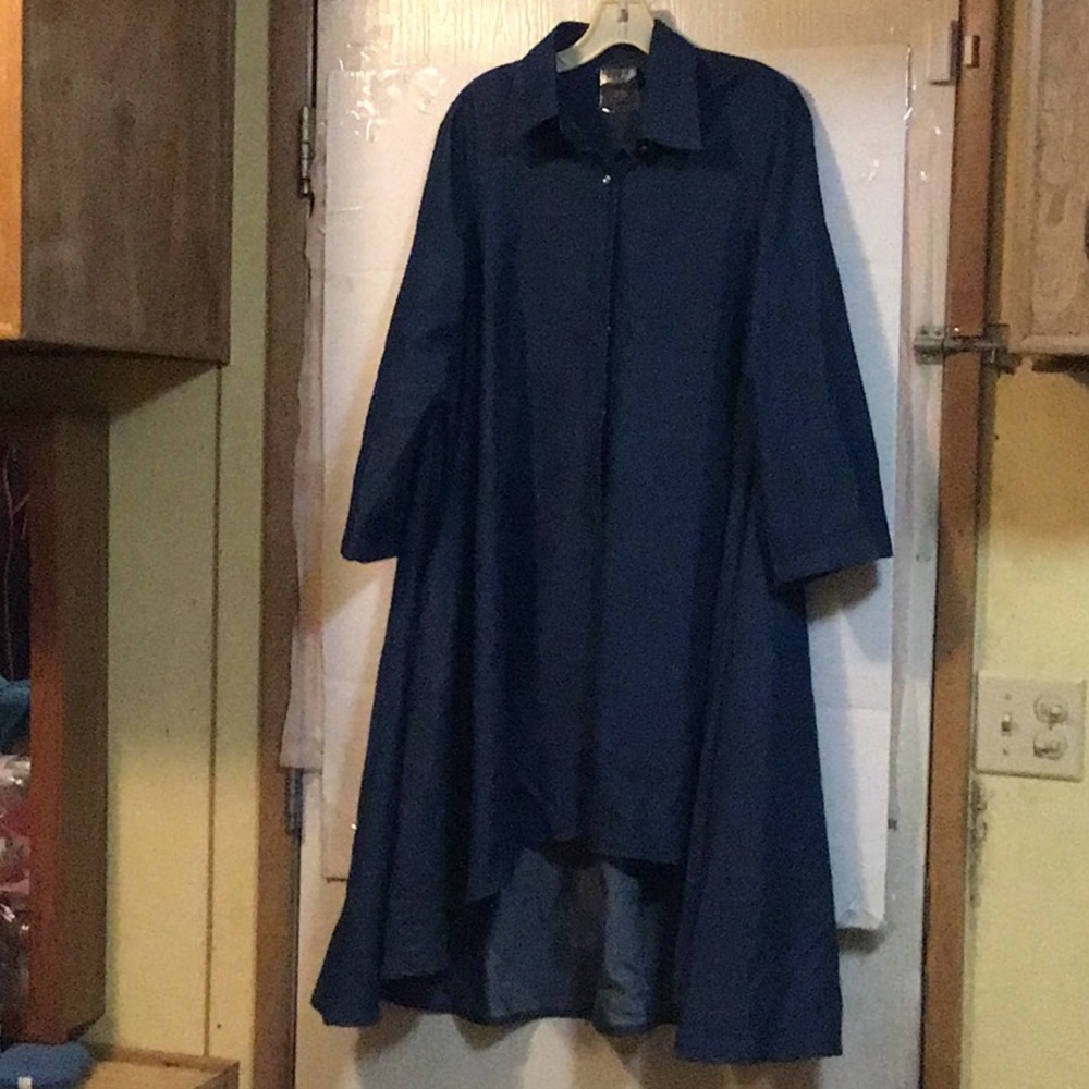Step and Style Jean button up dress size MediumRN#84809